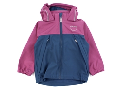 Viking plum soft shell transition jacket